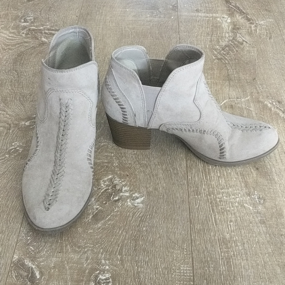 Cute tan booties